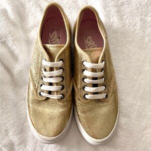 Vans Golden Metallic Sneakers